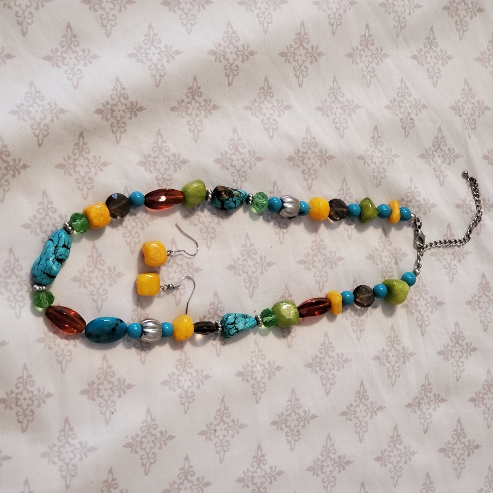 Stone necklace